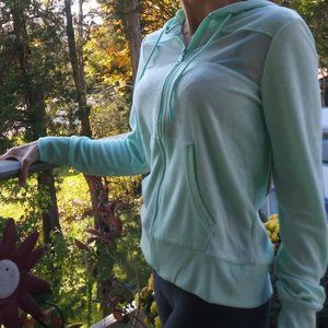 Heather Mint Seafoam Green Hoodie